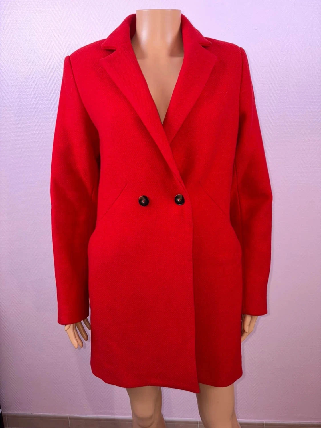 Abrigo mujer Caroll talla 42 súper estado – photo 2